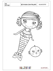 Lalaloopsy boyama sayfaları